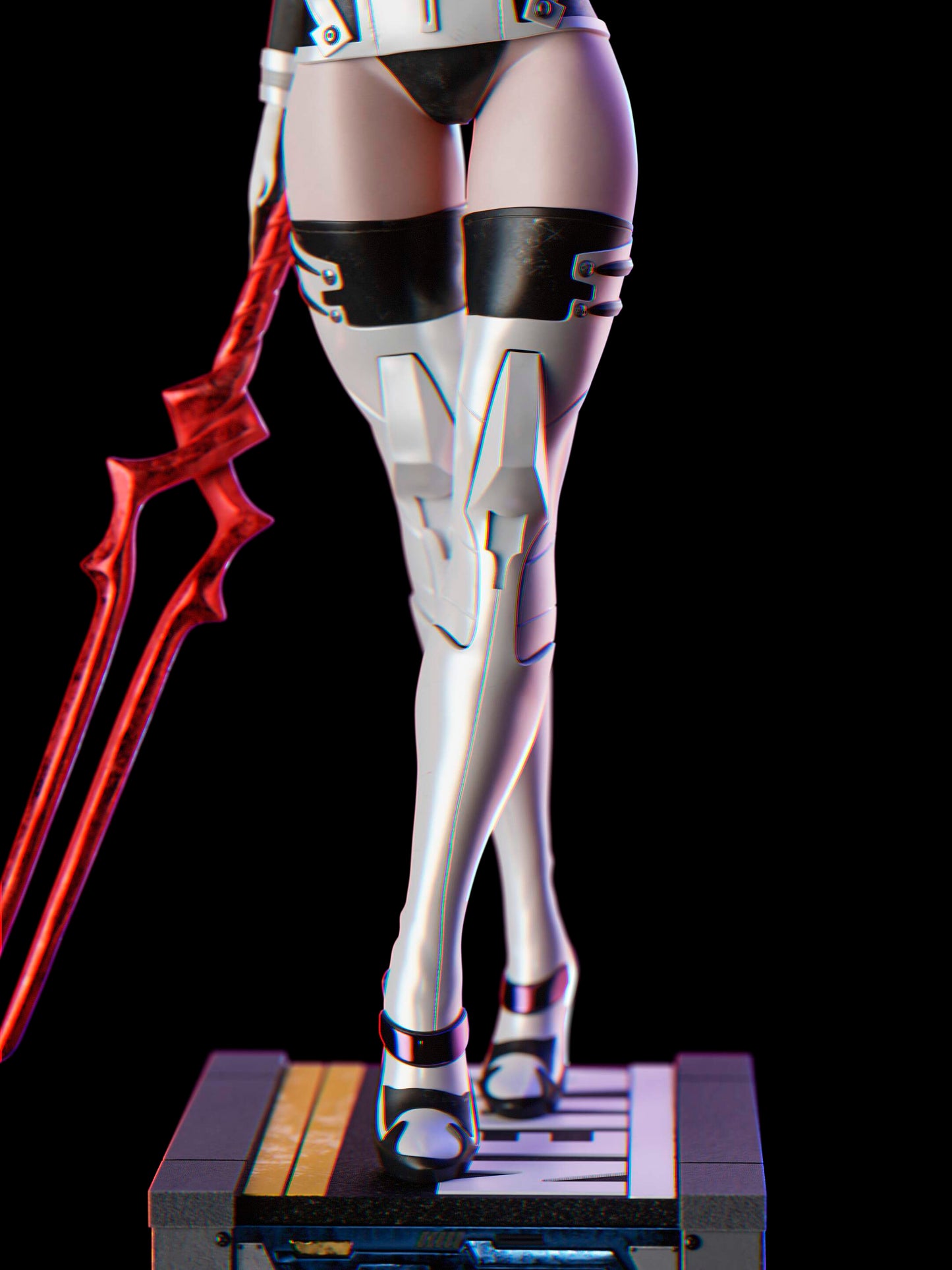 Rei Ayanami Sculpture (75mm to 500mm) - Unassembled/Unpainted/3D Print