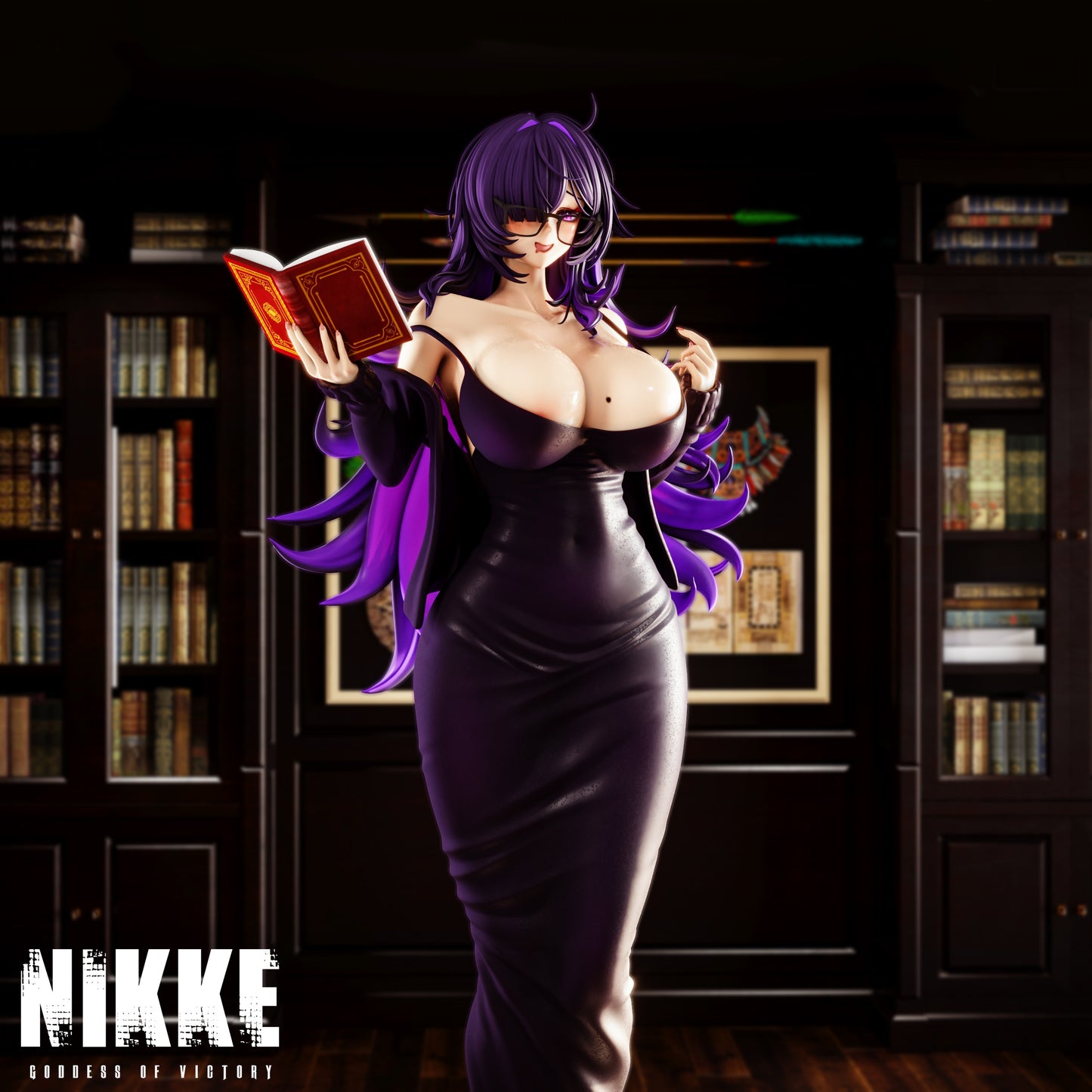 Lable - Nikke Sculpture (75mm to 500mm) - Unassembled/Unpainted/3D Print