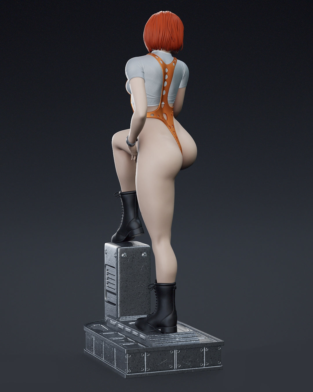 Leeloo Sculpture (75mm to 500mm) - Unassembled/Unpainted/3D Print