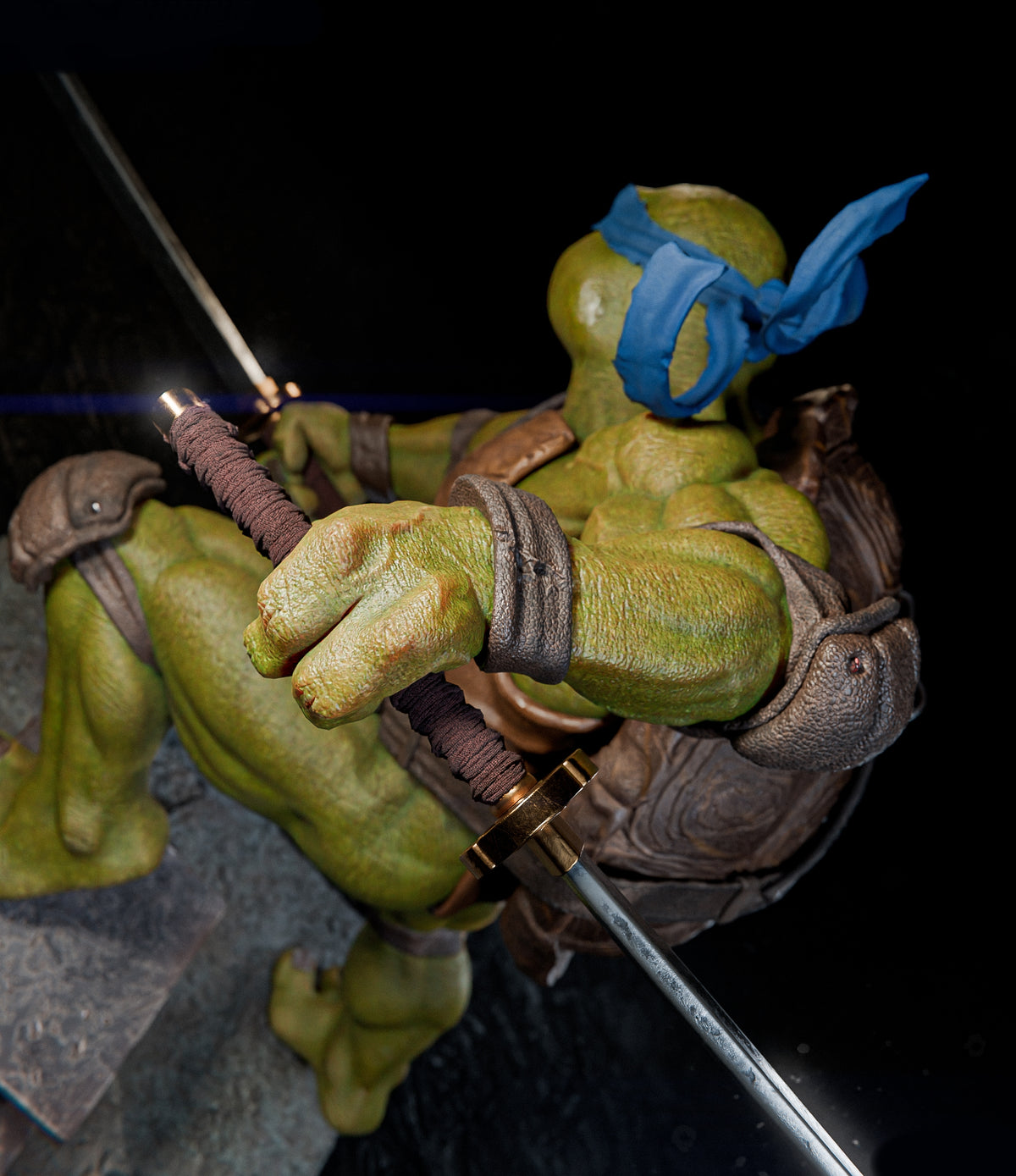 Leonardo Sculpture (75mm to 500mm) - Unassembled/Unpainted/3D Print