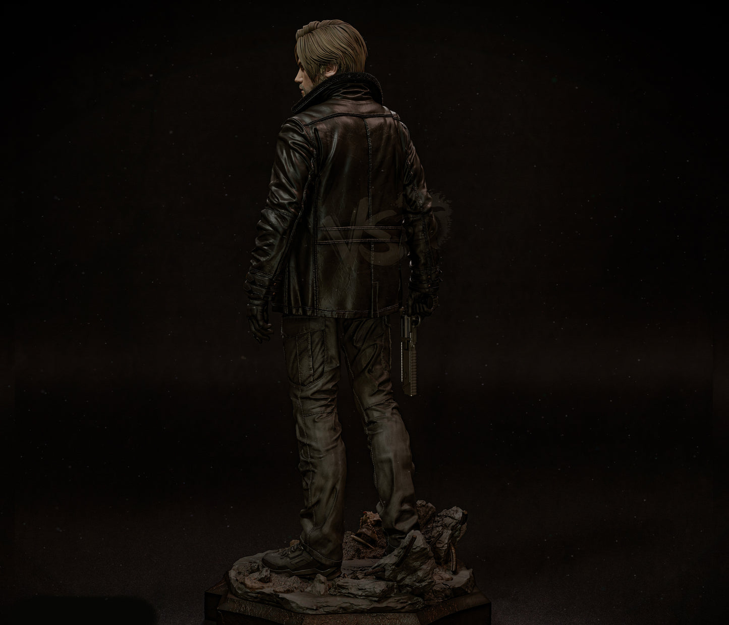 Leon: Resident Evil Sculpture - Unassembled/Unpainted/3D Print