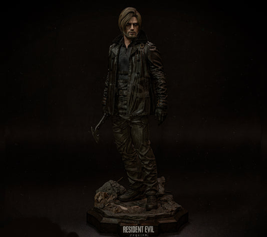 Leon: Resident Evil Sculpture - Unassembled/Unpainted/3D Print