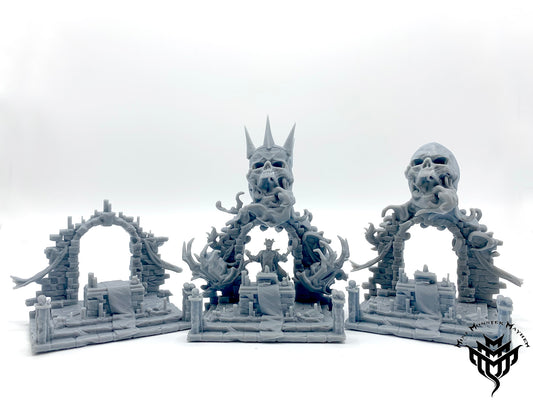 Lich Transformation Ritual - Terrain - by Mini Monster Mayhem- Tabletop RPG Miniature - Roleplaying 3D Printed Fantasy Mini