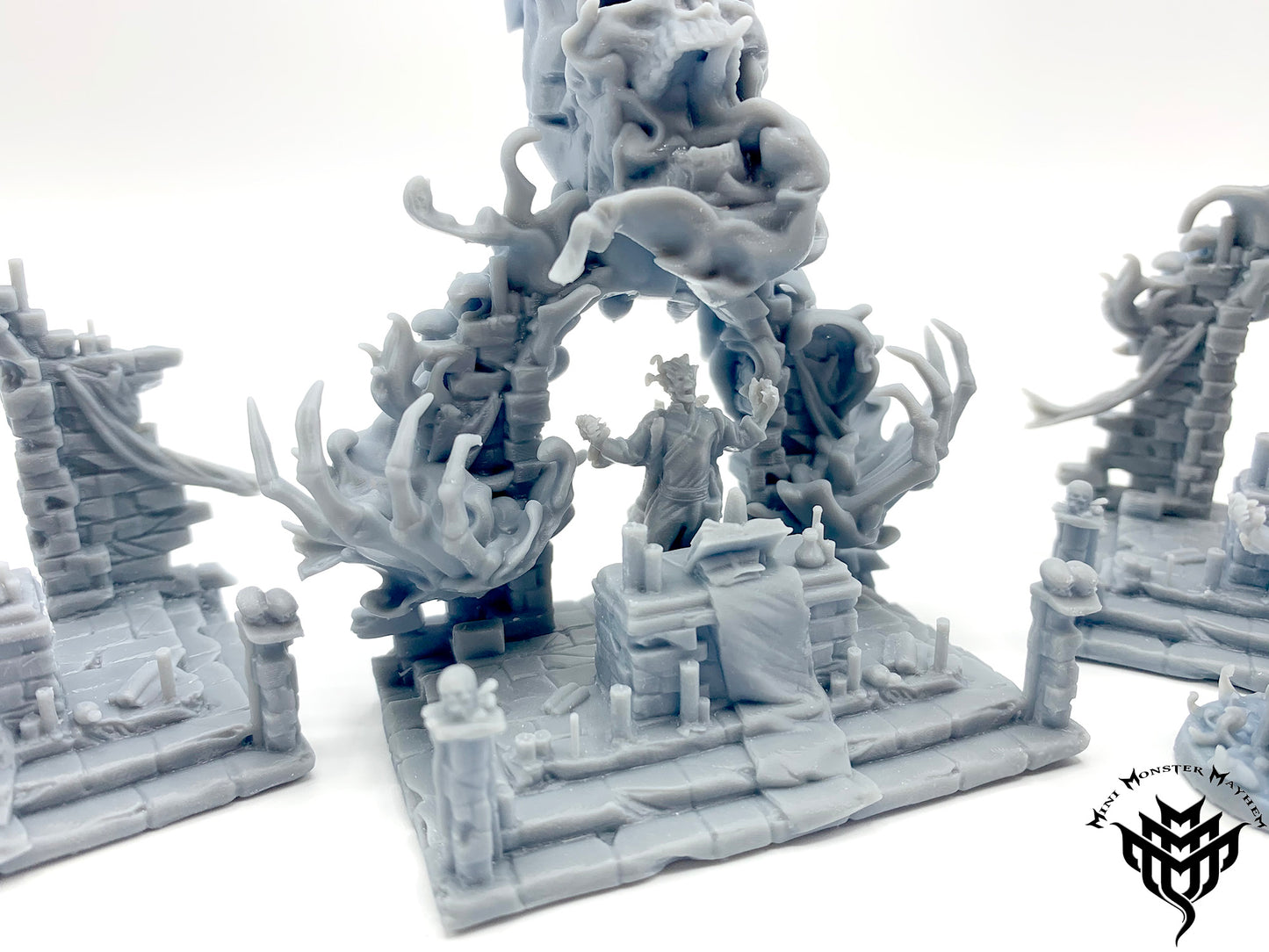 Lich Transformation Ritual - Terrain - by Mini Monster Mayhem- Tabletop RPG Miniature - Roleplaying 3D Printed Fantasy Mini