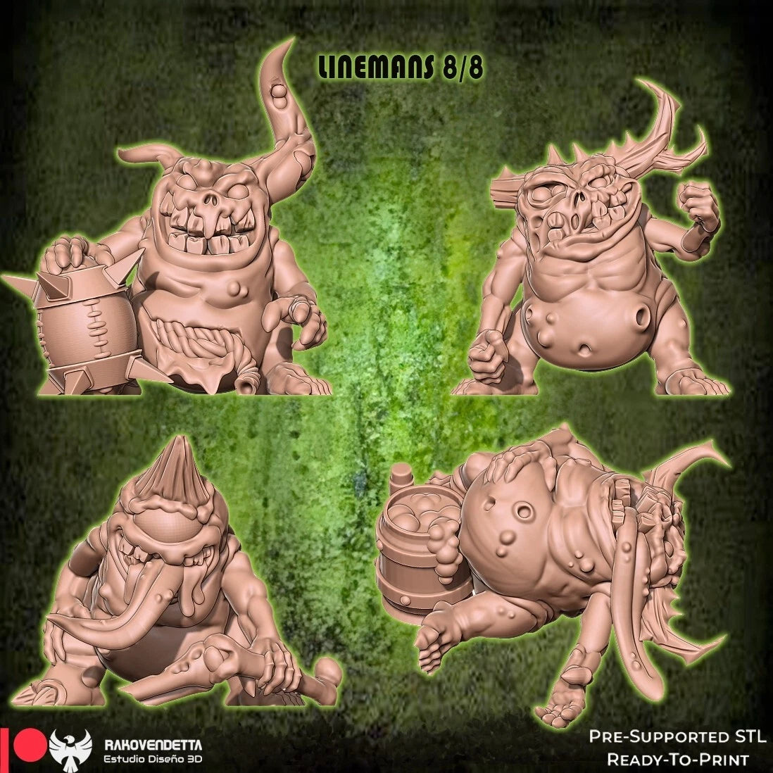 Équipe Little Putrids (x18) - Football Fantasy