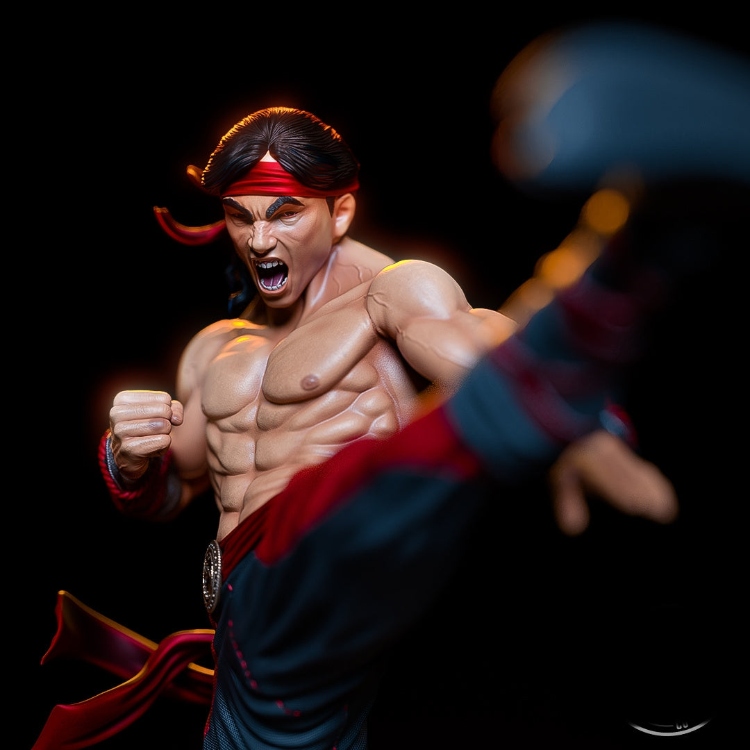 Liu Kang Sculpture (75mm to 500mm) - Unassembled/Unpainted/3D Print