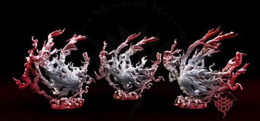 Living Fire Spell - Dragon Turtle- by Mini Monster Mayhem- Tabletop RPG Miniature - Roleplaying 3D Printed Fantasy Mini