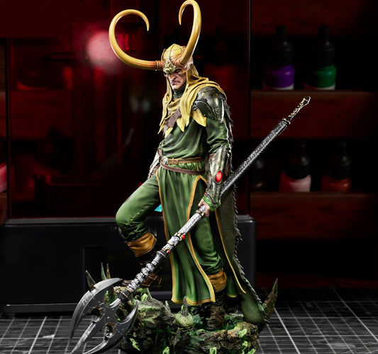 Loki Sculpture(75mm to 500mm) - Unassembled/Unpainted/3D Print
