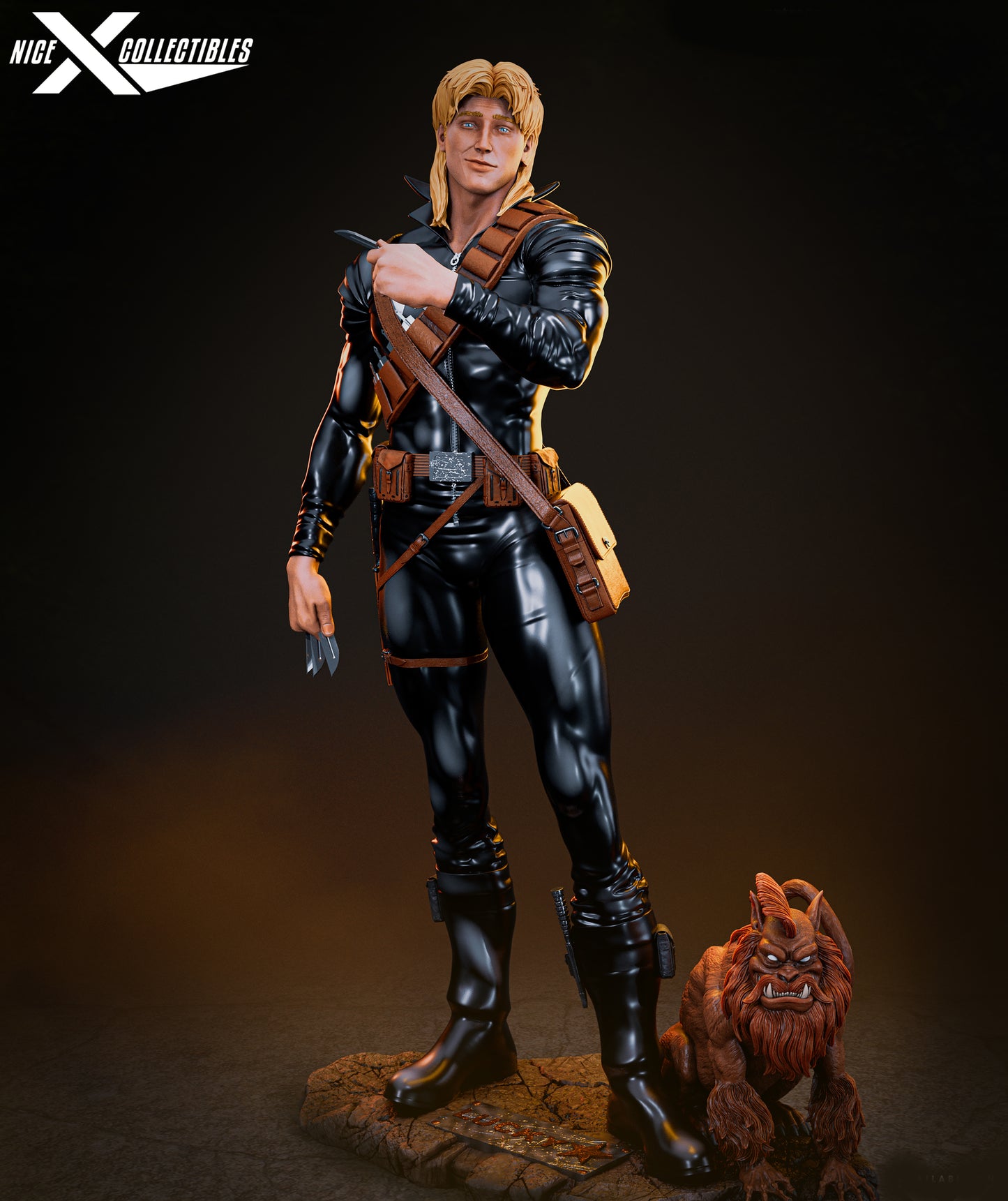 Longshot Sculpture (75mm to 500mm) - Unassembled/Unpainted/3D Print