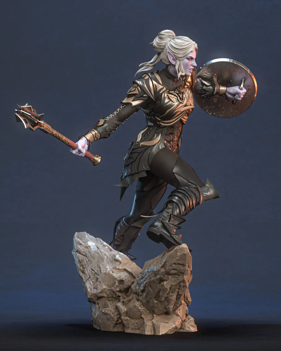 Minthara Sculpture (75mm to 1000mm) - Unassembled/Unpainted/3D Print