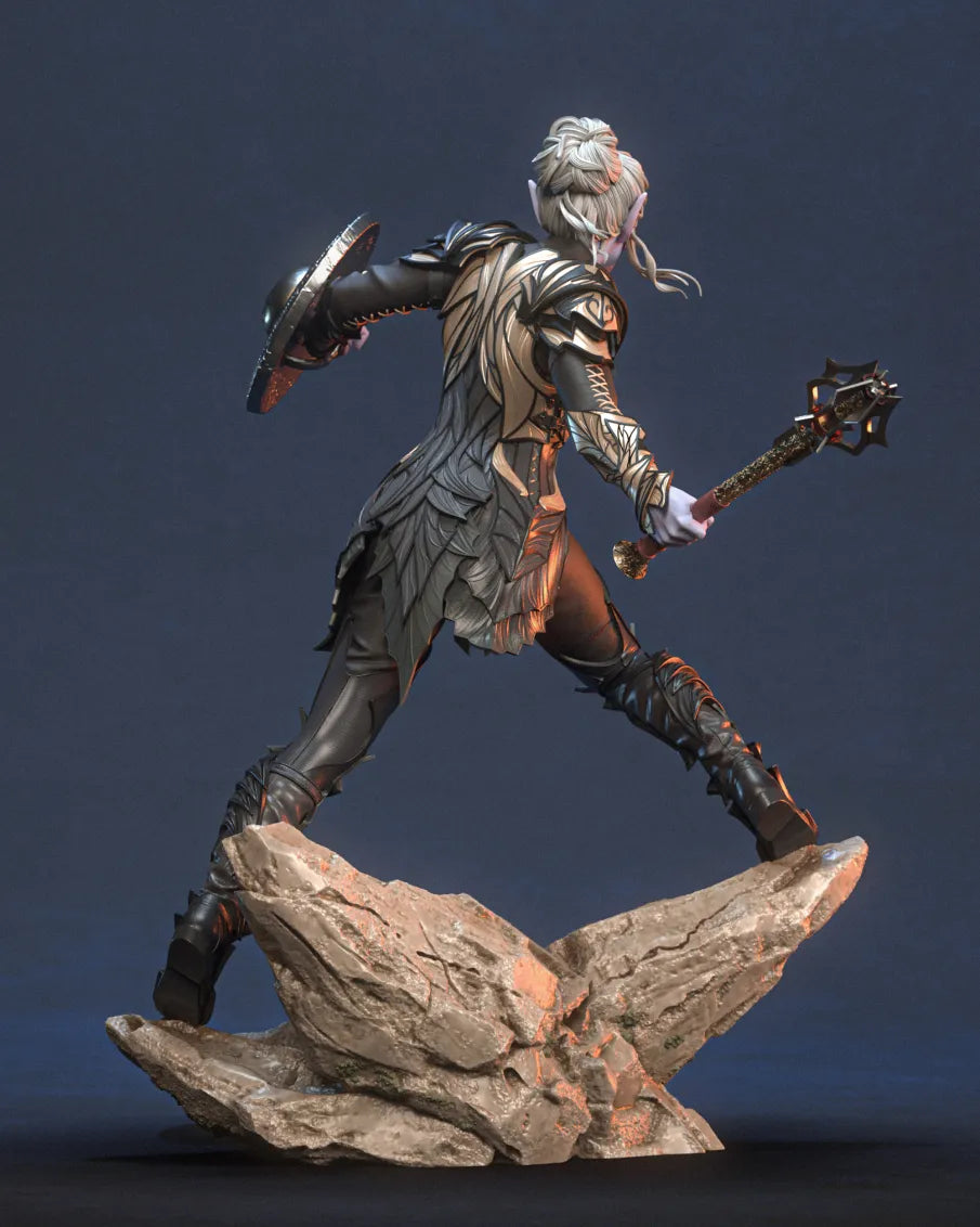 Minthara Sculpture (75mm to 1000mm) - Unassembled/Unpainted/3D Print