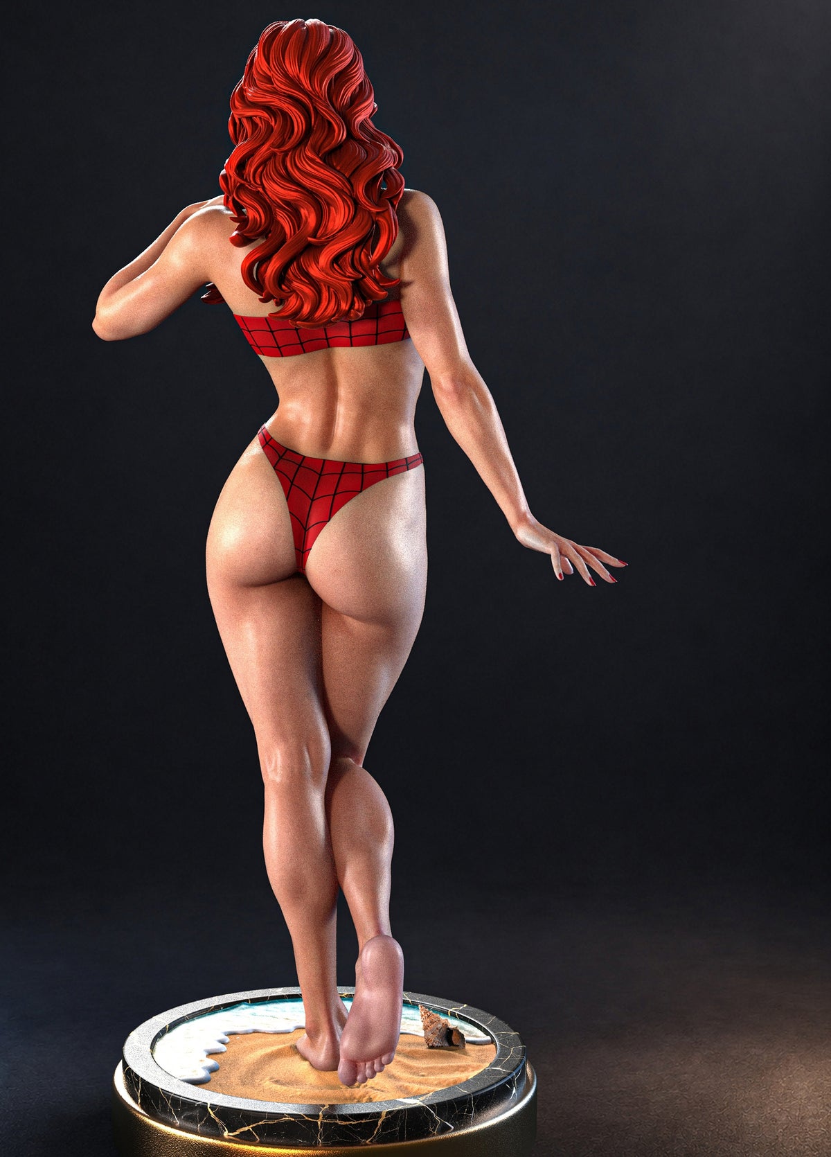 Mary Jane SFW/NSFW Sculpture(75mm to 500mm) - Unassembled/Unpainted/3D Print