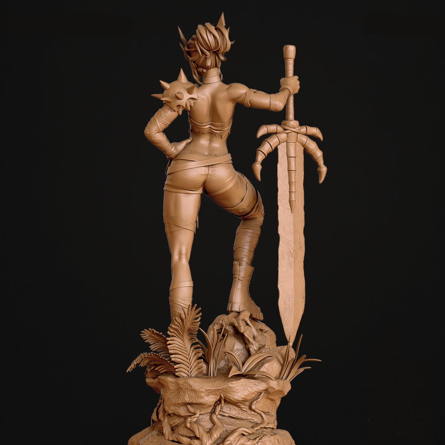 Savage Land Magik Sculpture (75mm to 500mm) - Unassembled/Unpainted/3D Print