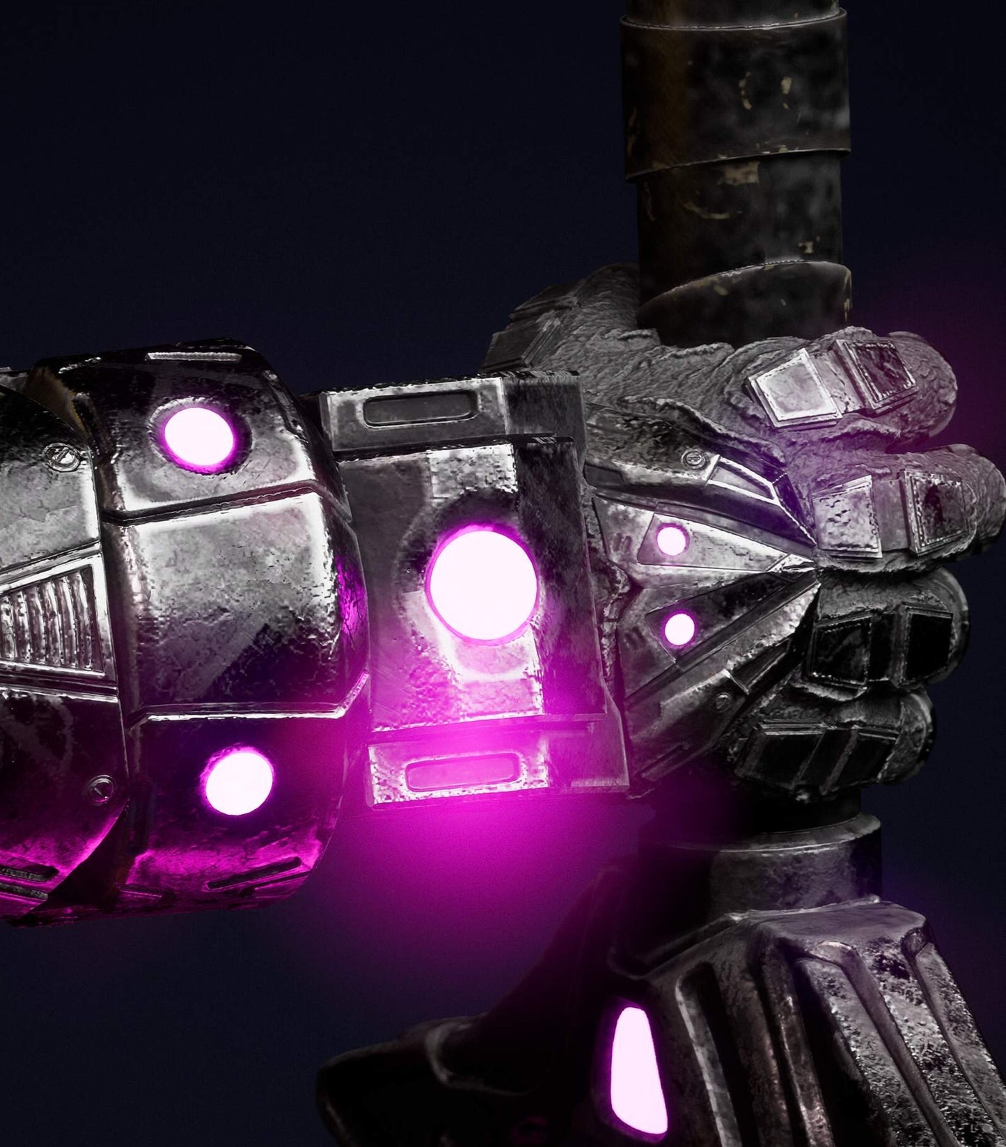 Magik Cyberpunk Sculpture (75mm to 500mm) - Unassembled/Unpainted/3D Print