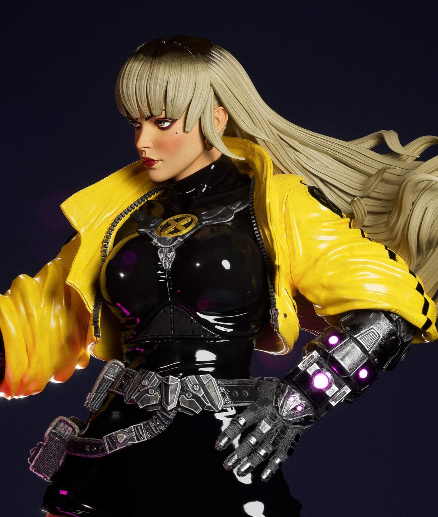 Magik Cyberpunk Sculpture (75mm to 500mm) - Unassembled/Unpainted/3D Print