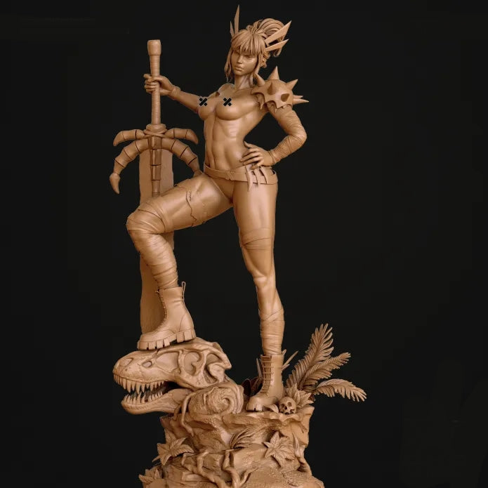 Savage Land Magik NSFW Sculpture (75mm to 500mm) - Unassembled/Unpainted/3D Print