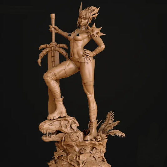 Savage Land Magik NSFW Sculpture (75mm to 500mm) - Unassembled/Unpainted/3D Print