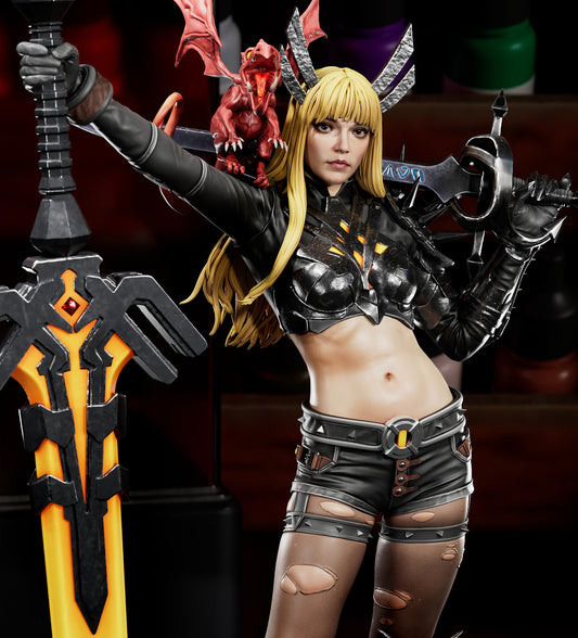 Magik Sculpture (75mm to 500mm) - Unassembled/Unpainted/3D Print