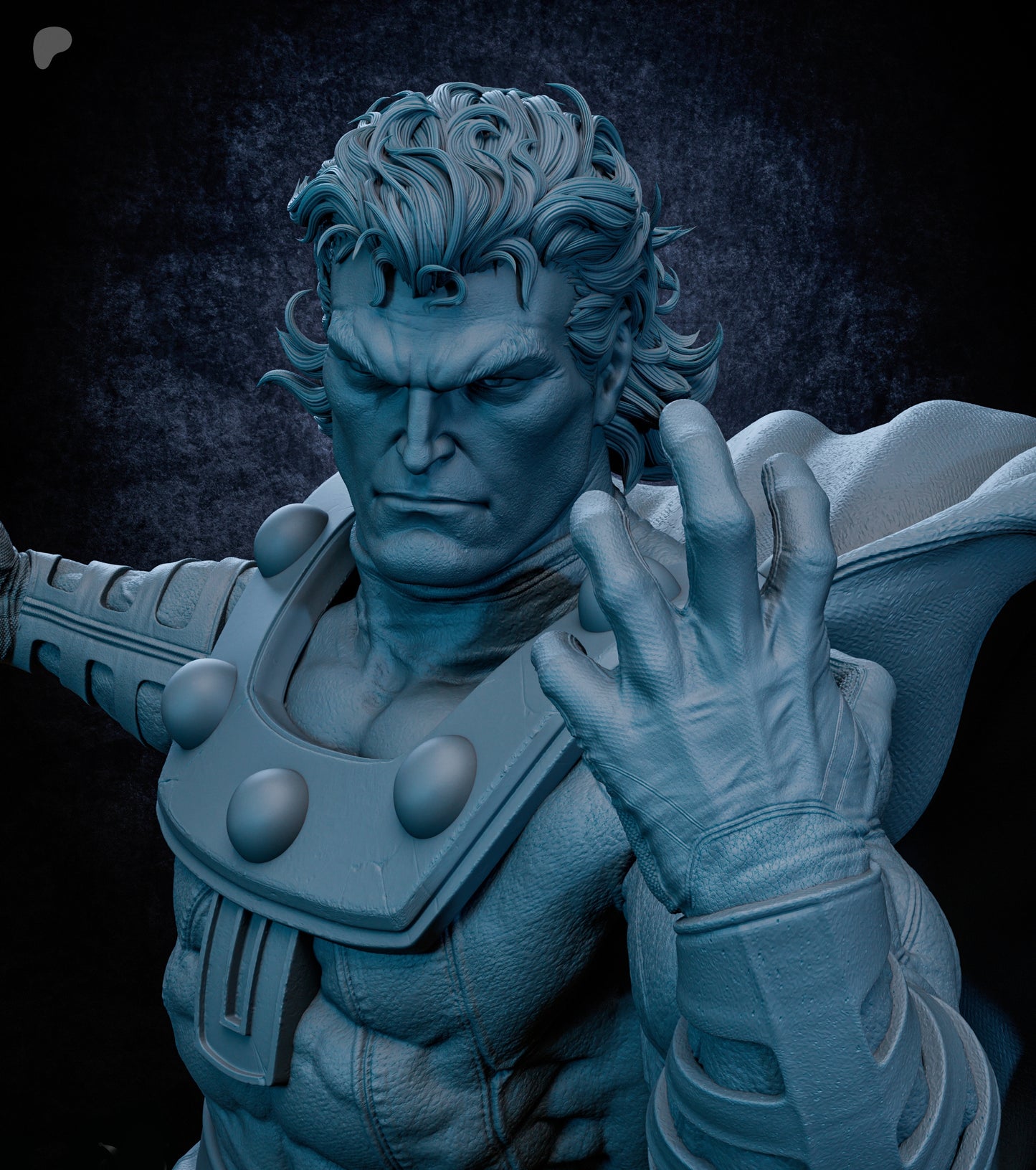 Magneto Sculpture(75mm to 500mm) - Unassembled/Unpainted/3D Print