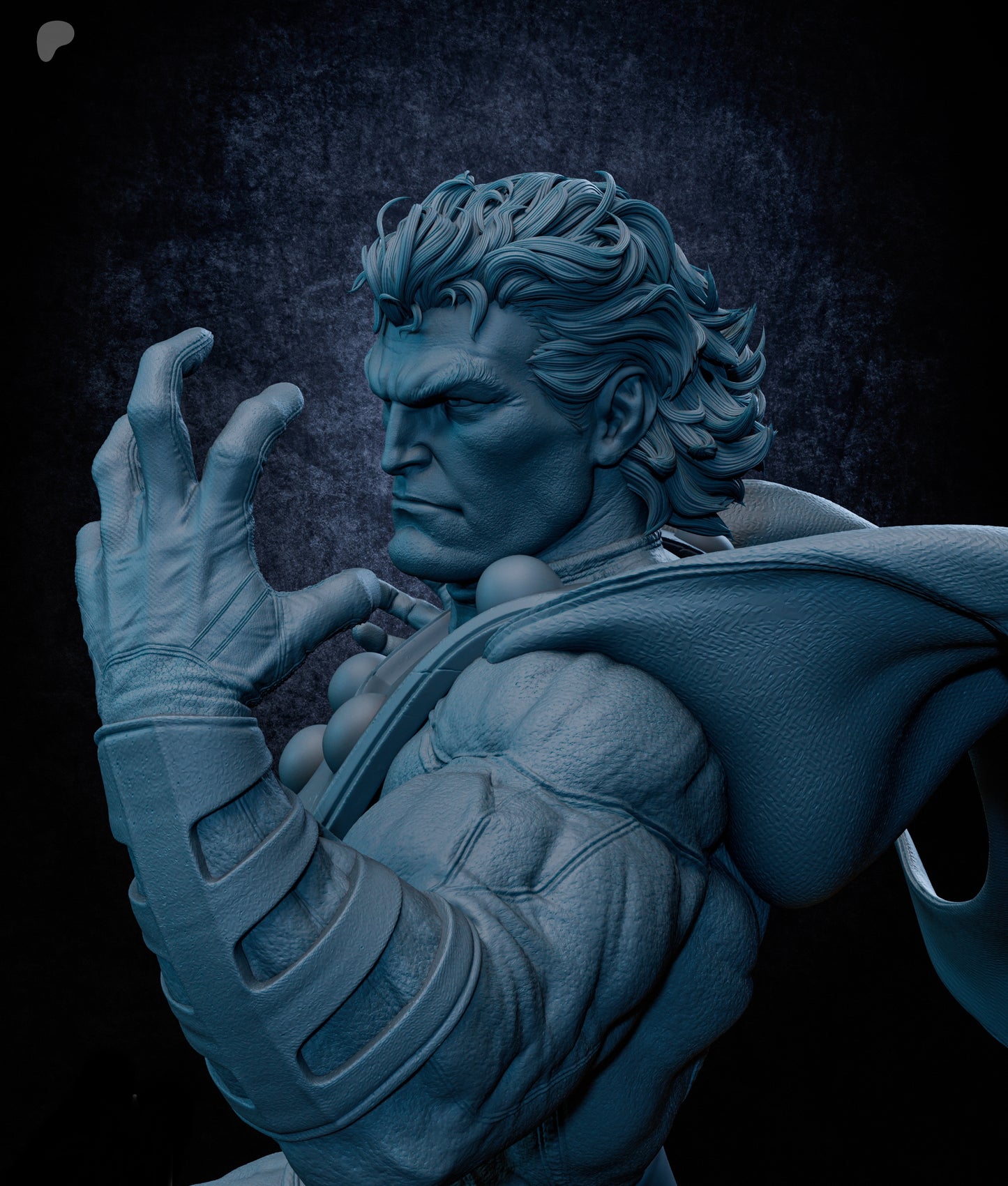 Magneto Sculpture(75mm to 500mm) - Unassembled/Unpainted/3D Print