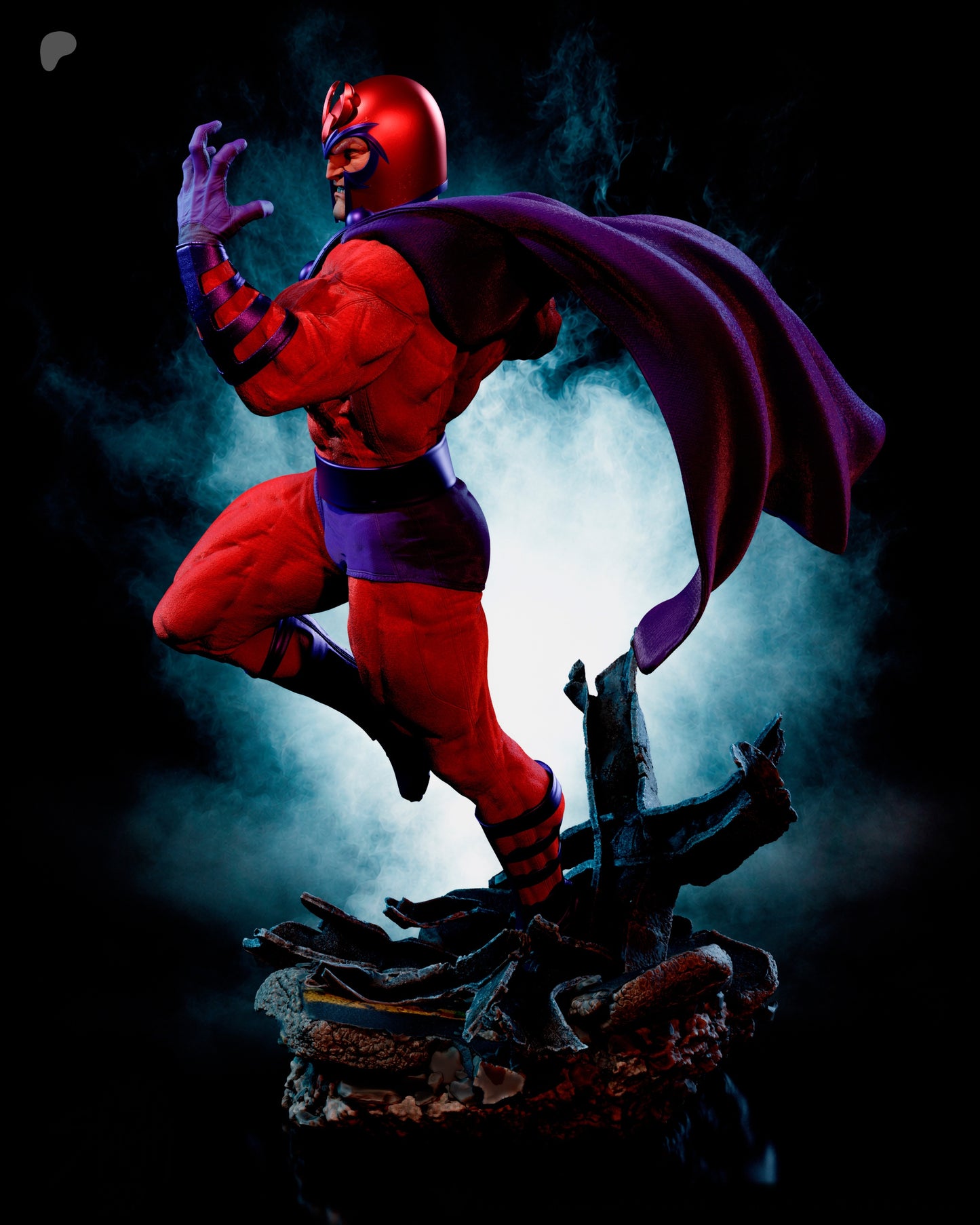 Magneto Sculpture(75mm to 500mm) - Unassembled/Unpainted/3D Print