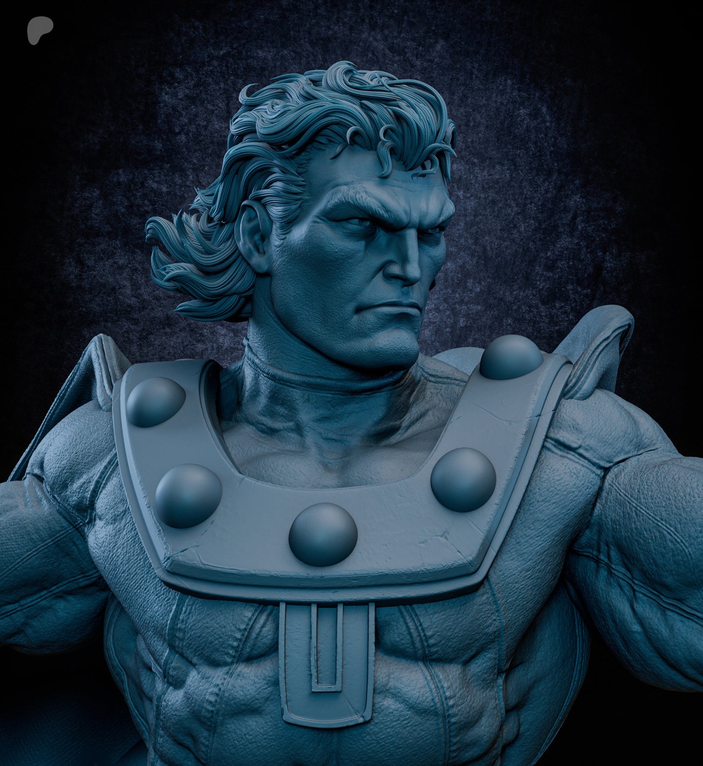 Magneto Sculpture(75mm to 500mm) - Unassembled/Unpainted/3D Print