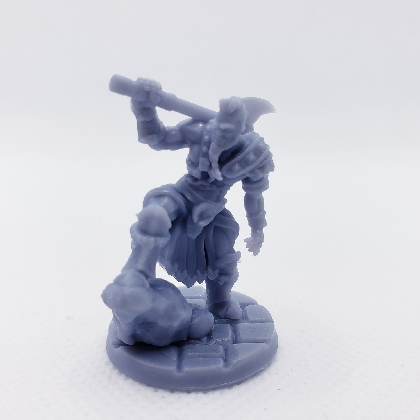 Male Barbarian - Half Orc - by The Lions Tower- Tabletop RPG Miniature - Roleplaying 3D Printed Fantasy Mini