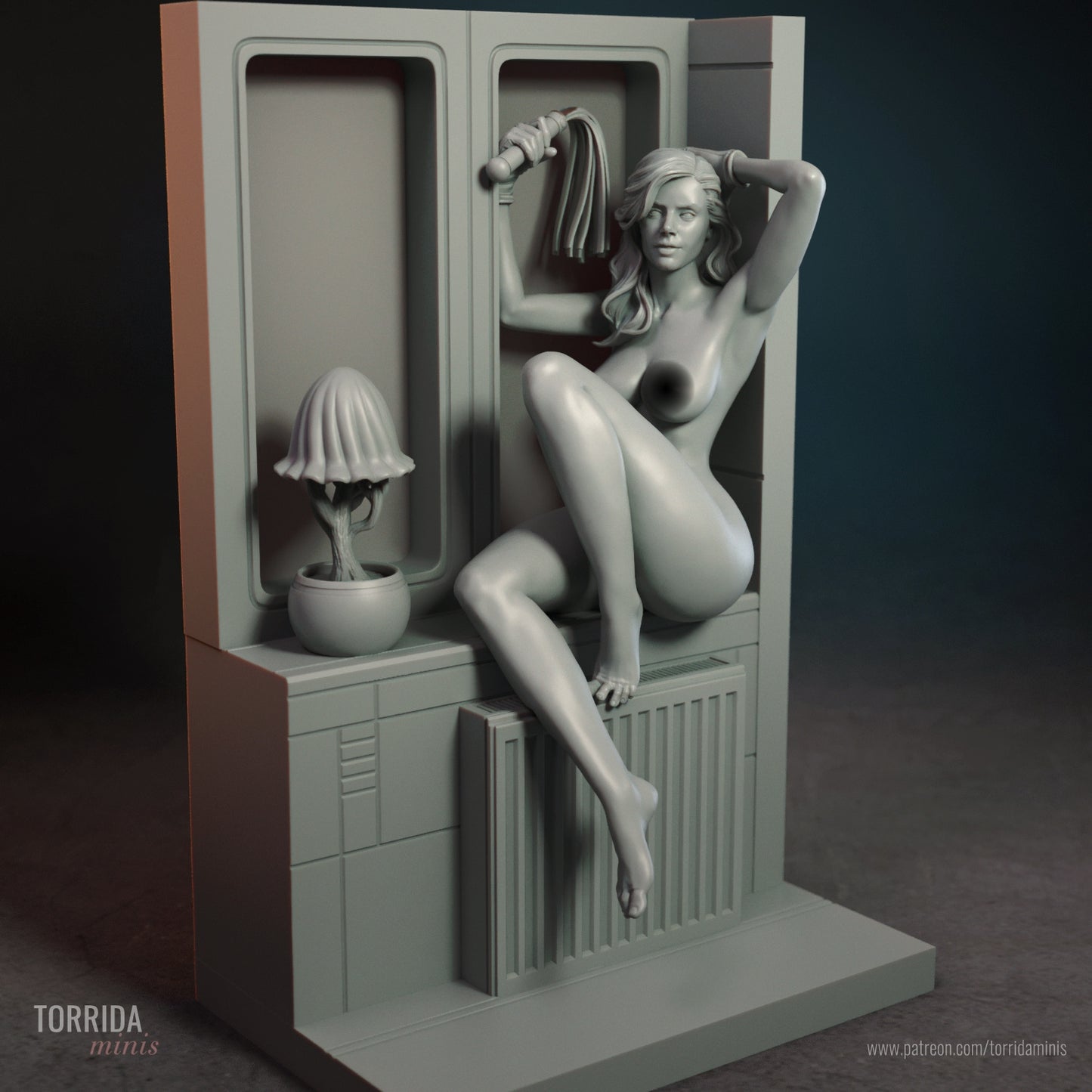 Mara Jade NSFW Sculpture (75mm to 500mm) - Unassembled/Unpainted/3D Print