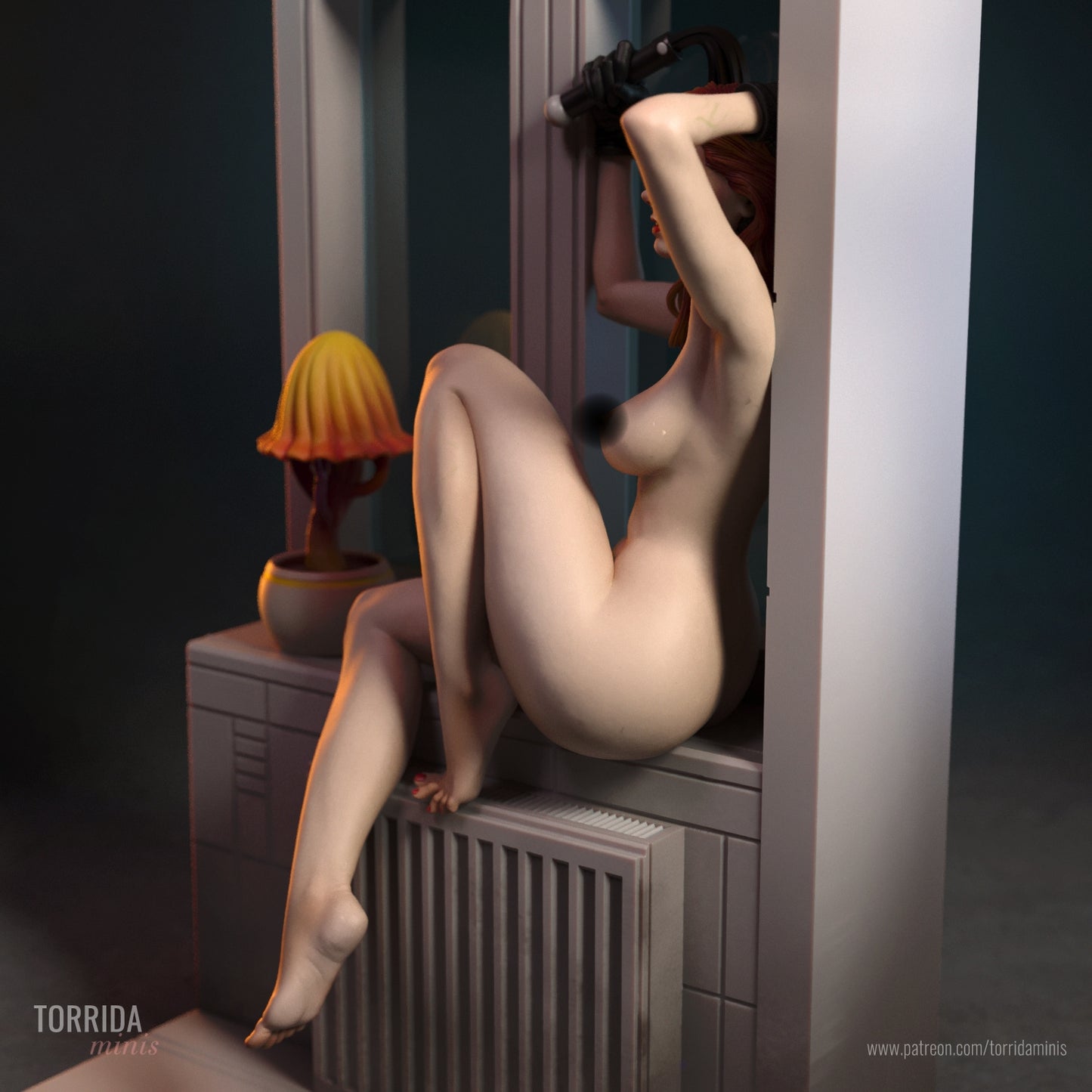 Mara Jade NSFW Sculpture (75mm to 500mm) - Unassembled/Unpainted/3D Print