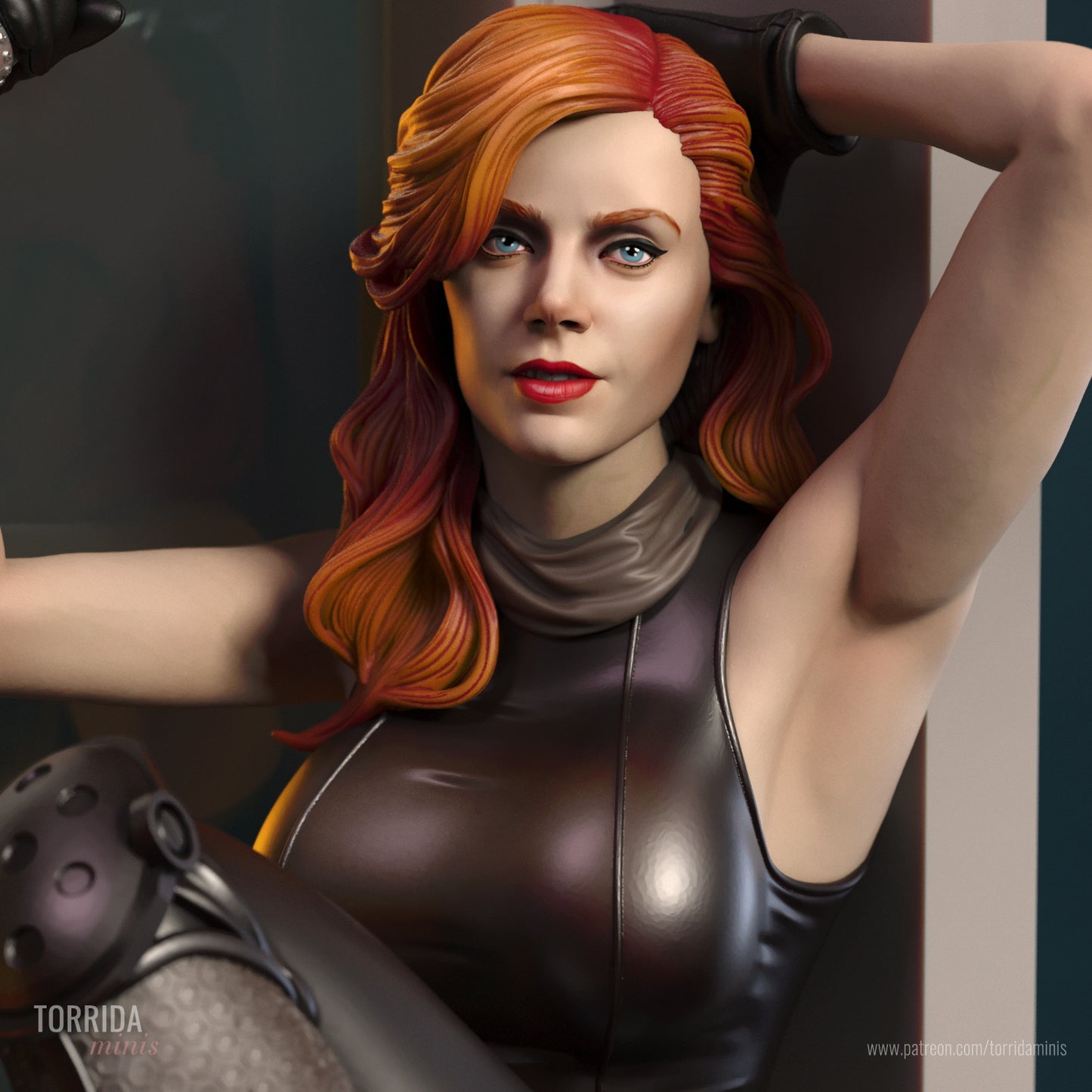 Mara Jade Sculpture (75mm to 500mm) - Unassembled/Unpainted/3D Print