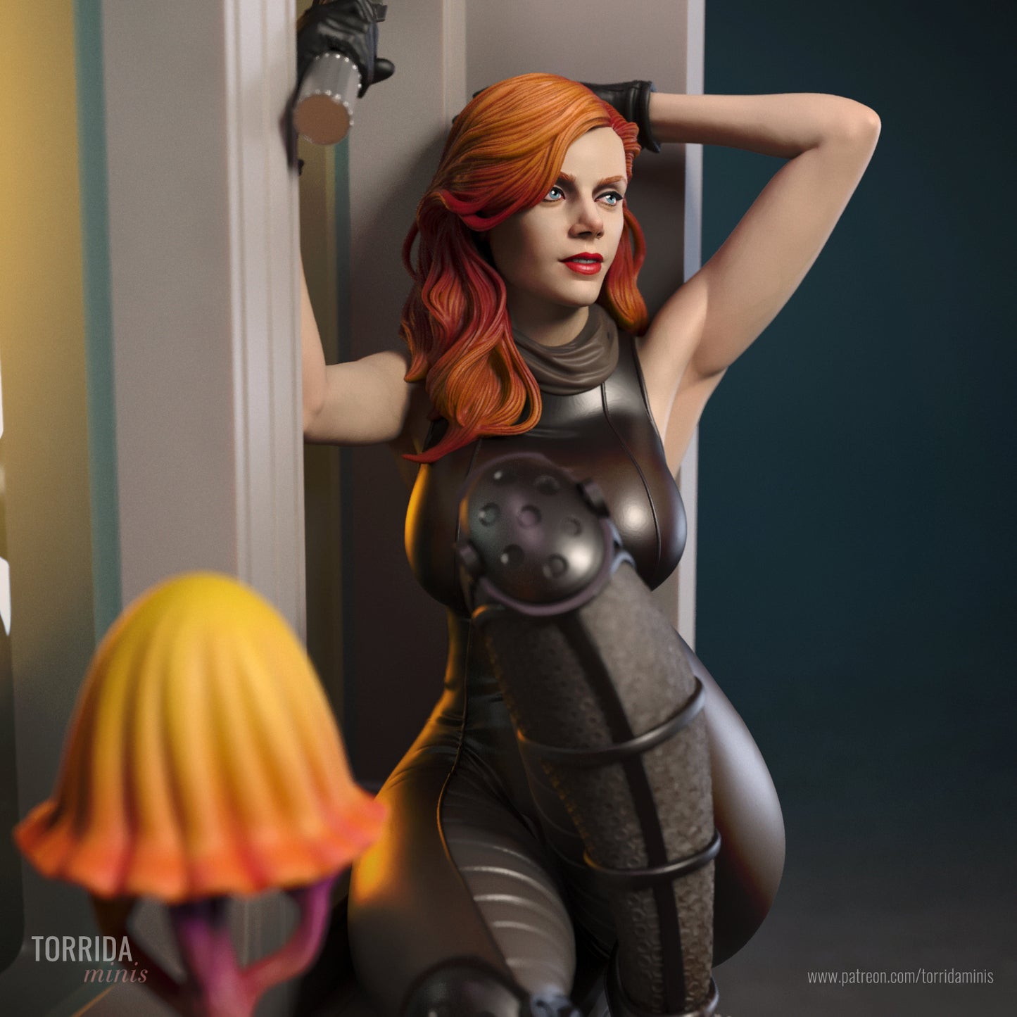 Mara Jade Sculpture (75mm to 500mm) - Unassembled/Unpainted/3D Print