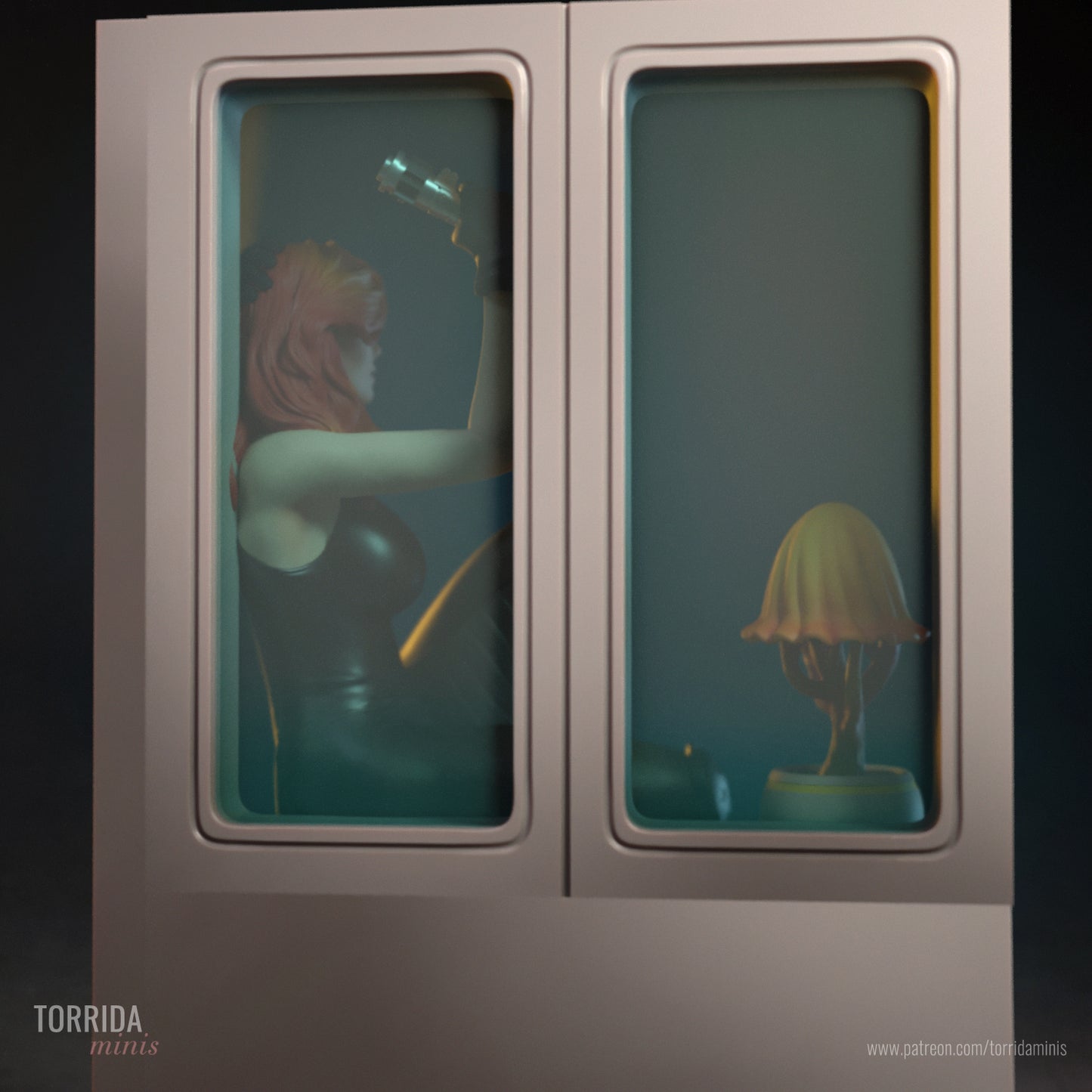 Mara Jade Sculpture (75mm to 500mm) - Unassembled/Unpainted/3D Print