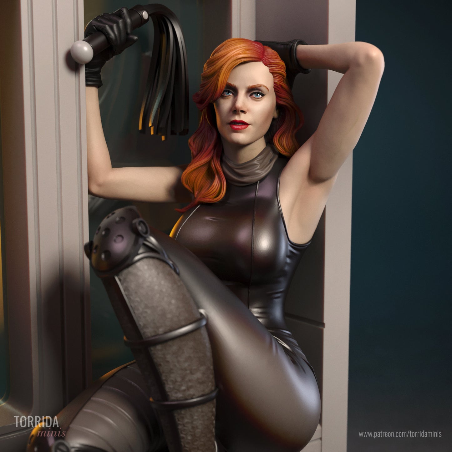 Mara Jade Sculpture (75mm to 500mm) - Unassembled/Unpainted/3D Print