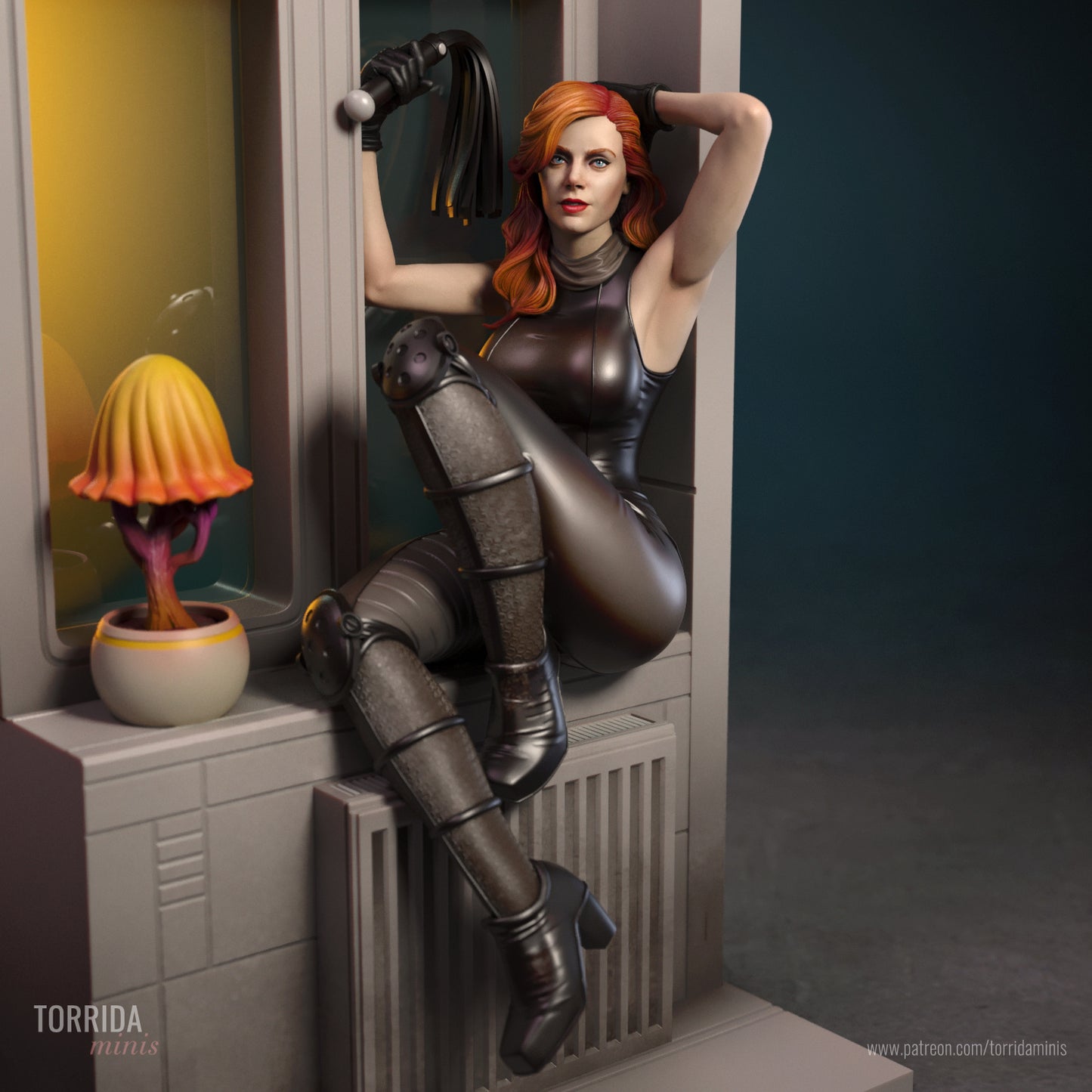 Mara Jade Sculpture (75mm to 500mm) - Unassembled/Unpainted/3D Print