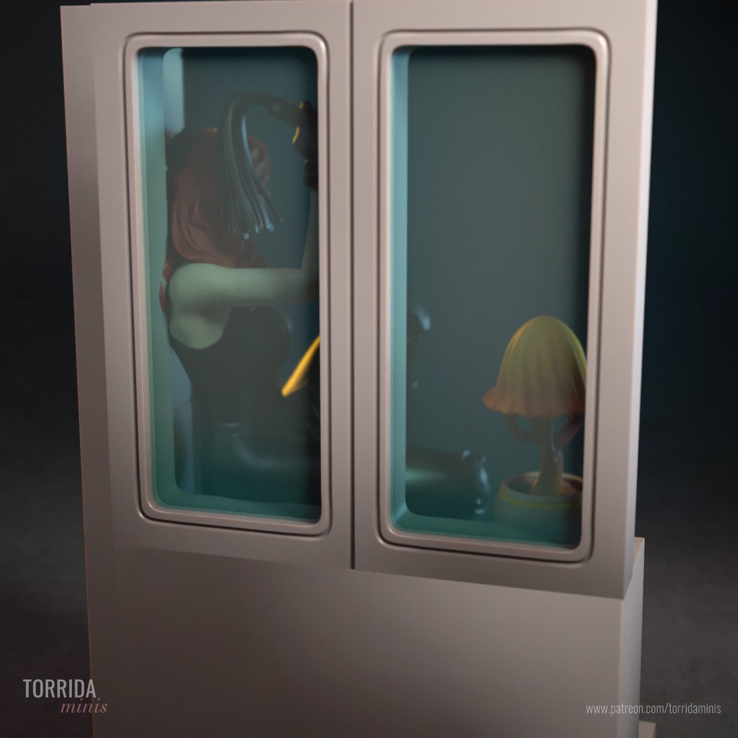 Mara Jade Sculpture (75mm to 500mm) - Unassembled/Unpainted/3D Print