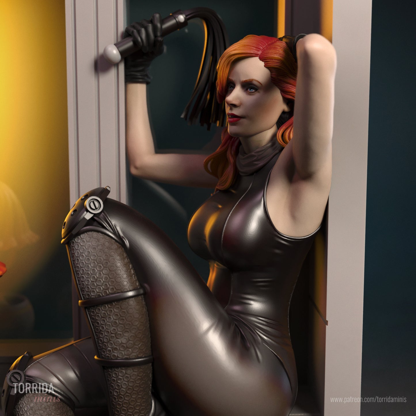Mara Jade Sculpture (75mm to 500mm) - Unassembled/Unpainted/3D Print