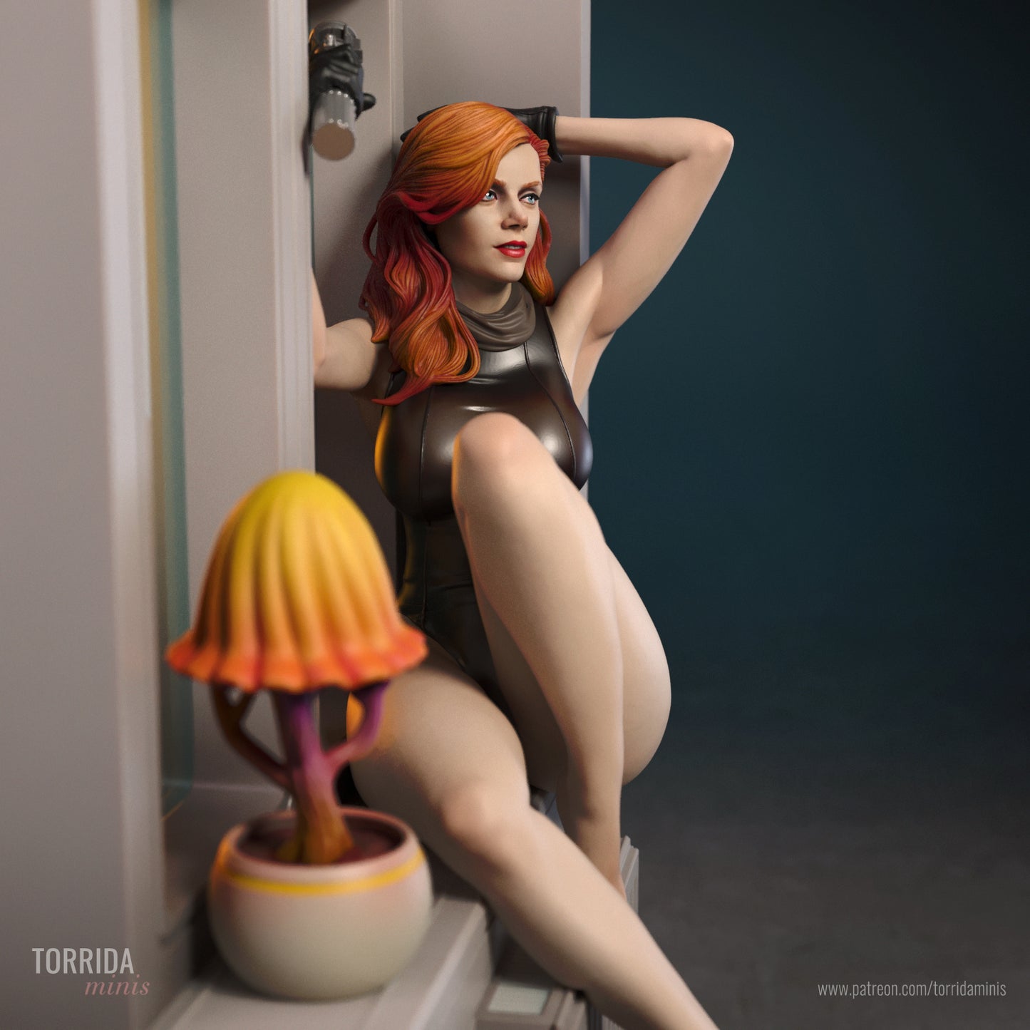 Mara Jade Sculpture (75mm to 500mm) - Unassembled/Unpainted/3D Print