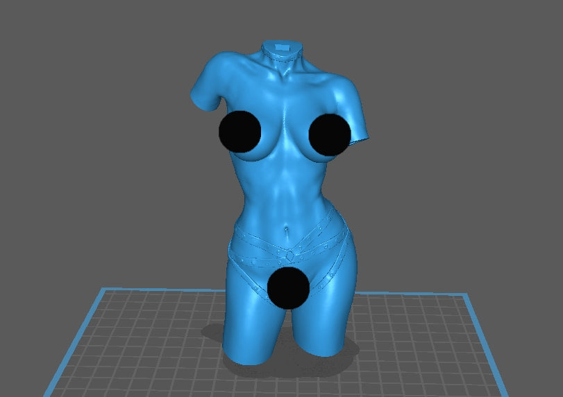 Marigot Robiy (Barbii) SFW/NSFW Sculpture (75mm to 500mm) - Unassembled/Unpainted/3D Print