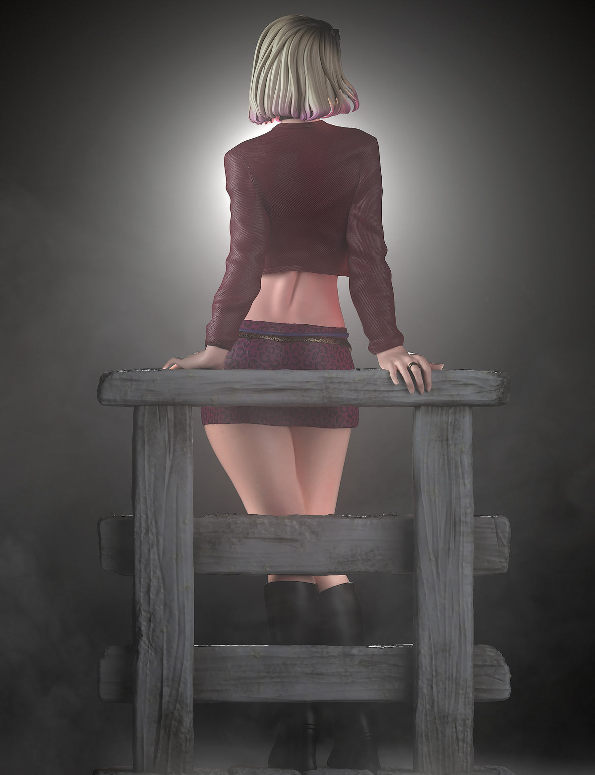 Maria SFW/NSFW Sculpture(75mm to 500mm) - Unassembled/Unpainted/3D Print