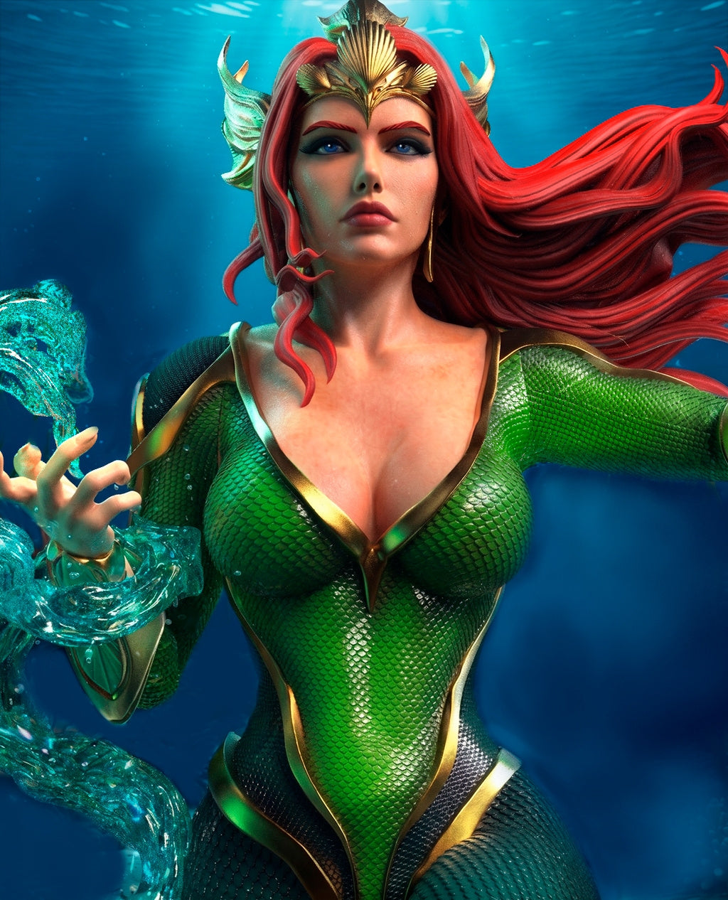 Mera Sculpture (75mm to 500mm) - Unassembled/Unpainted/3D Print