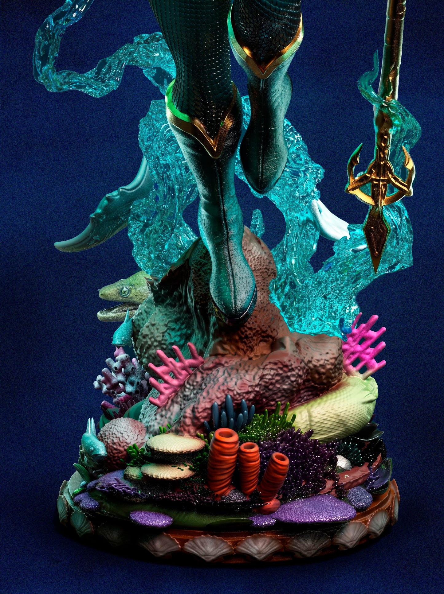 Mera Sculpture (75mm to 500mm) - Unassembled/Unpainted/3D Print