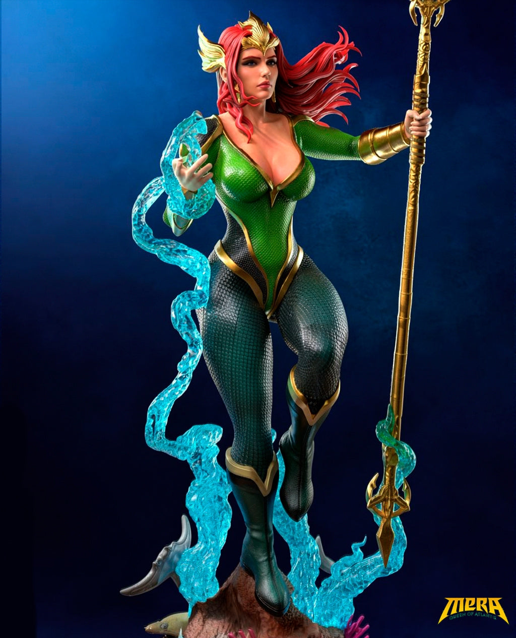 Mera Sculpture (75mm to 500mm) - Unassembled/Unpainted/3D Print