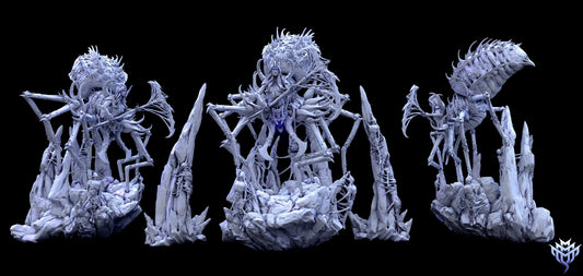 Mistress of the Deep - Dryder - Cursed Dark Elf - Menzoberranzan - Dungeons and Dragons - by Mini Monster Mayhem- Tabletop RPG Miniature - Roleplaying 3D Printed Fantasy Mini