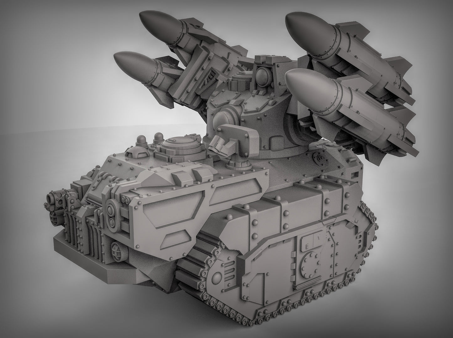 Mobile Rocket - TTRPG/Wargaming - Dungeons and Dragons - by Duncan Shadows - Tabletop RPG Miniature - Roleplaying 3D Printed Fantasy Mini