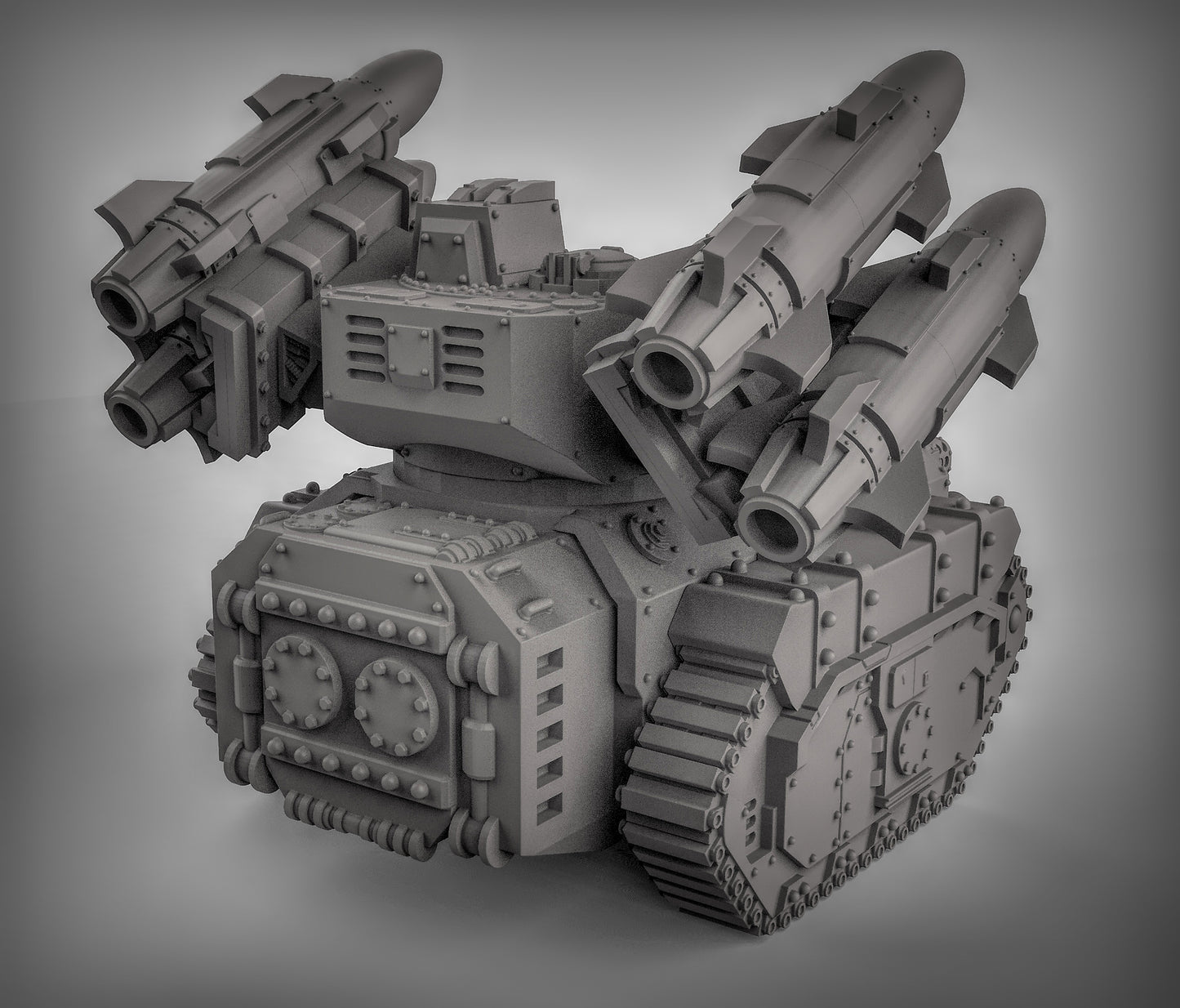 Mobile Rocket - TTRPG/Wargaming - Dungeons and Dragons - by Duncan Shadows - Tabletop RPG Miniature - Roleplaying 3D Printed Fantasy Mini