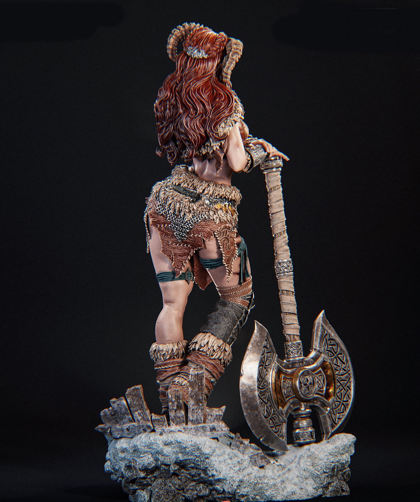 Morax Sculpture (75mm to 500mm) - Unassembled/Unpainted/3D Print