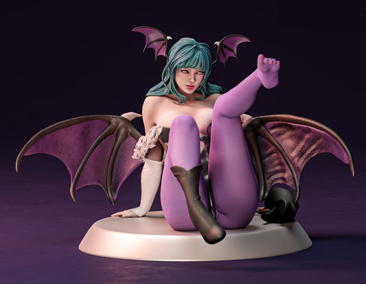 Morrigan Sculpture (75mm to 500mm) - Unassembled/Unpainted/3D Print