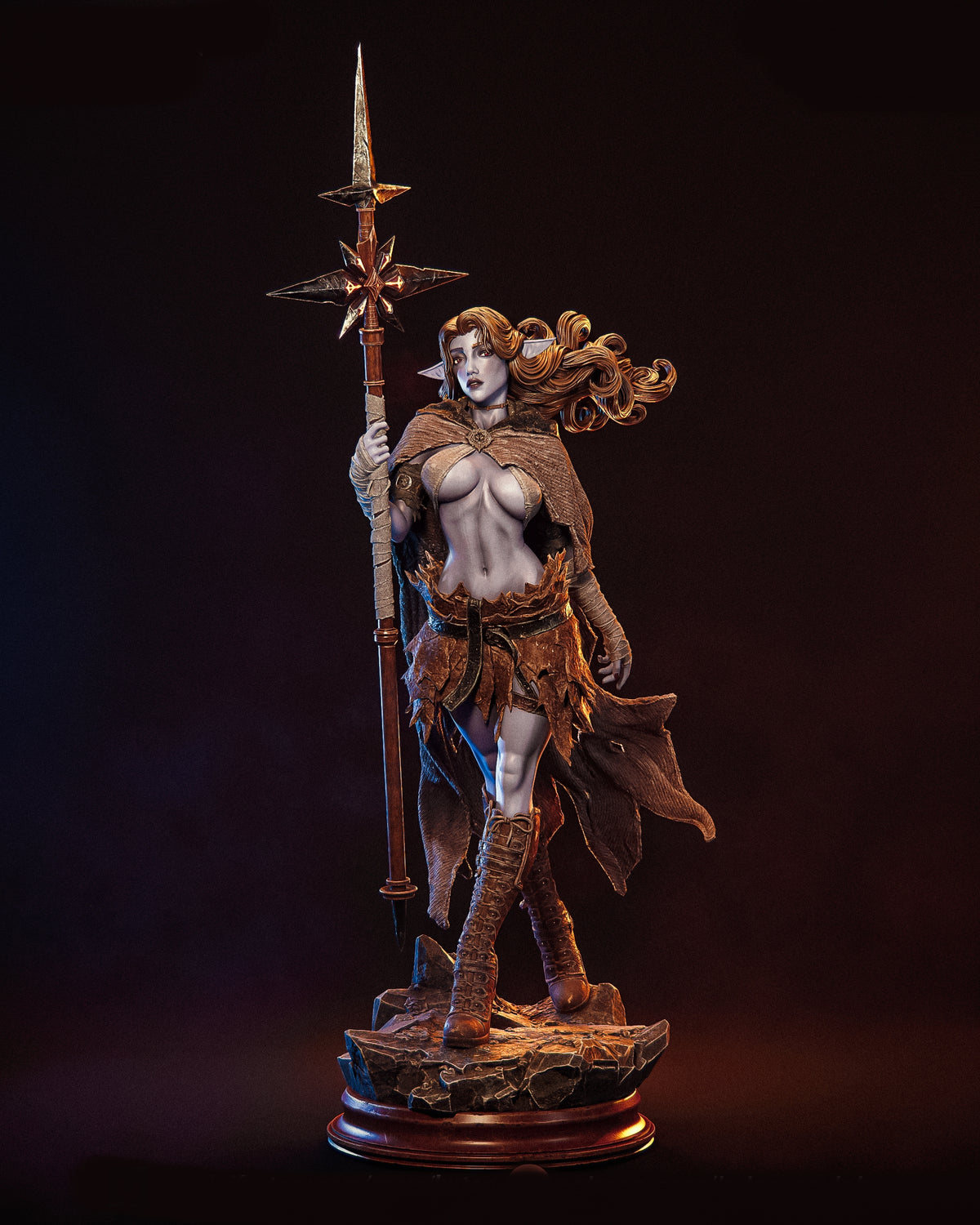 Morzael Sculpture (75mm to 500mm) - Unassembled/Unpainted/3D Print
