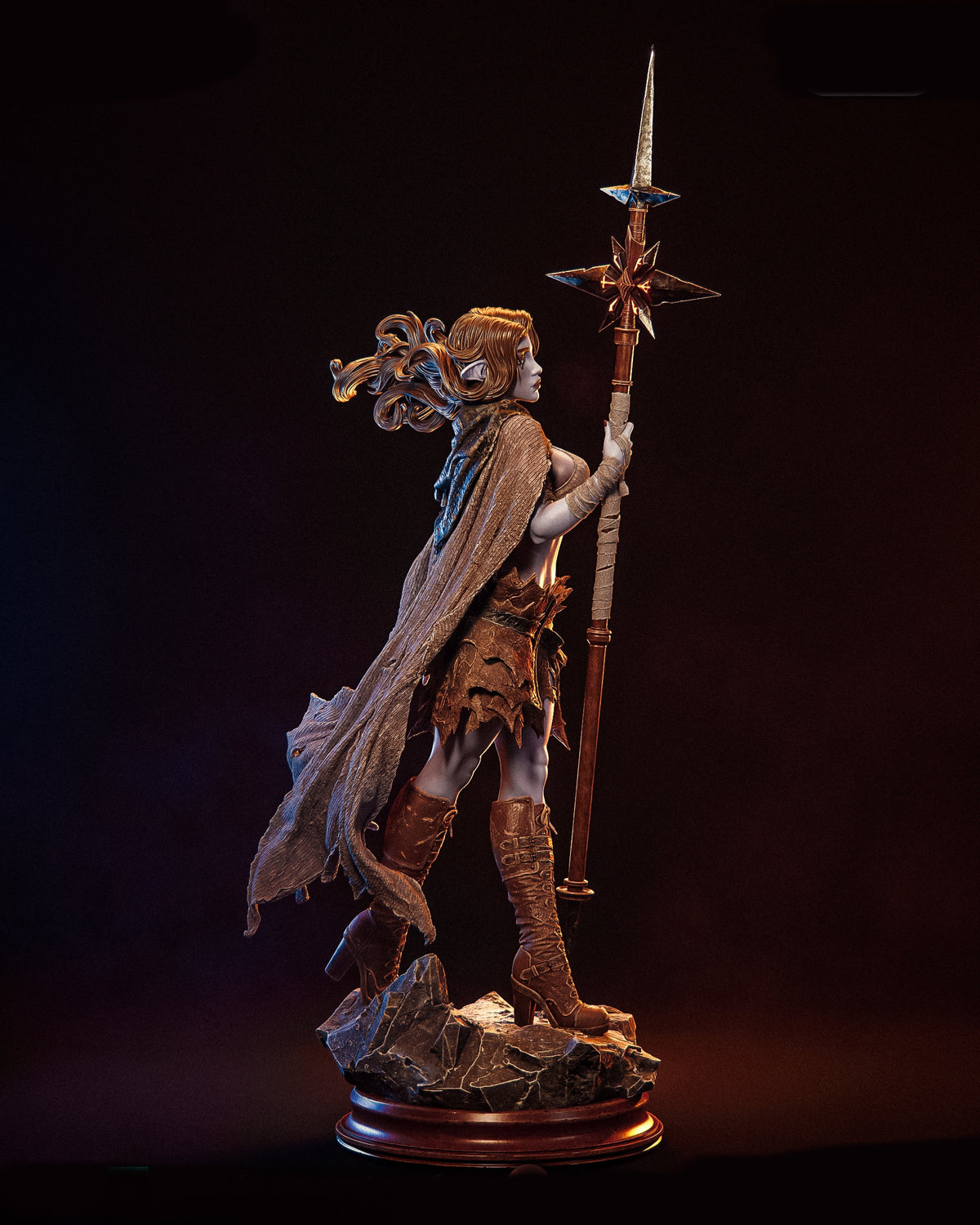 Morzael Sculpture (75mm to 500mm) - Unassembled/Unpainted/3D Print