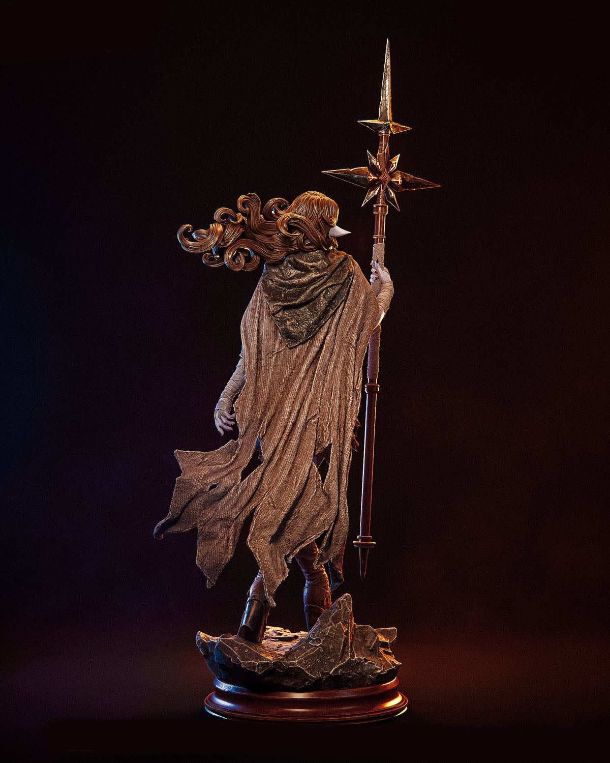 Morzael Sculpture (75mm to 500mm) - Unassembled/Unpainted/3D Print